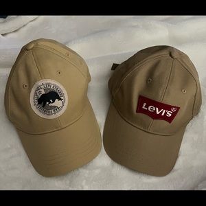 Levi’s baseball caps.